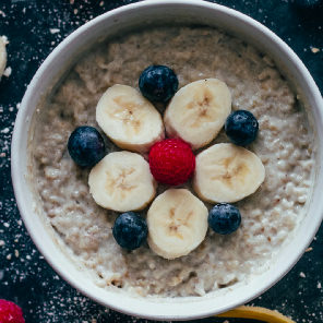 Meal card cover for: Porridge