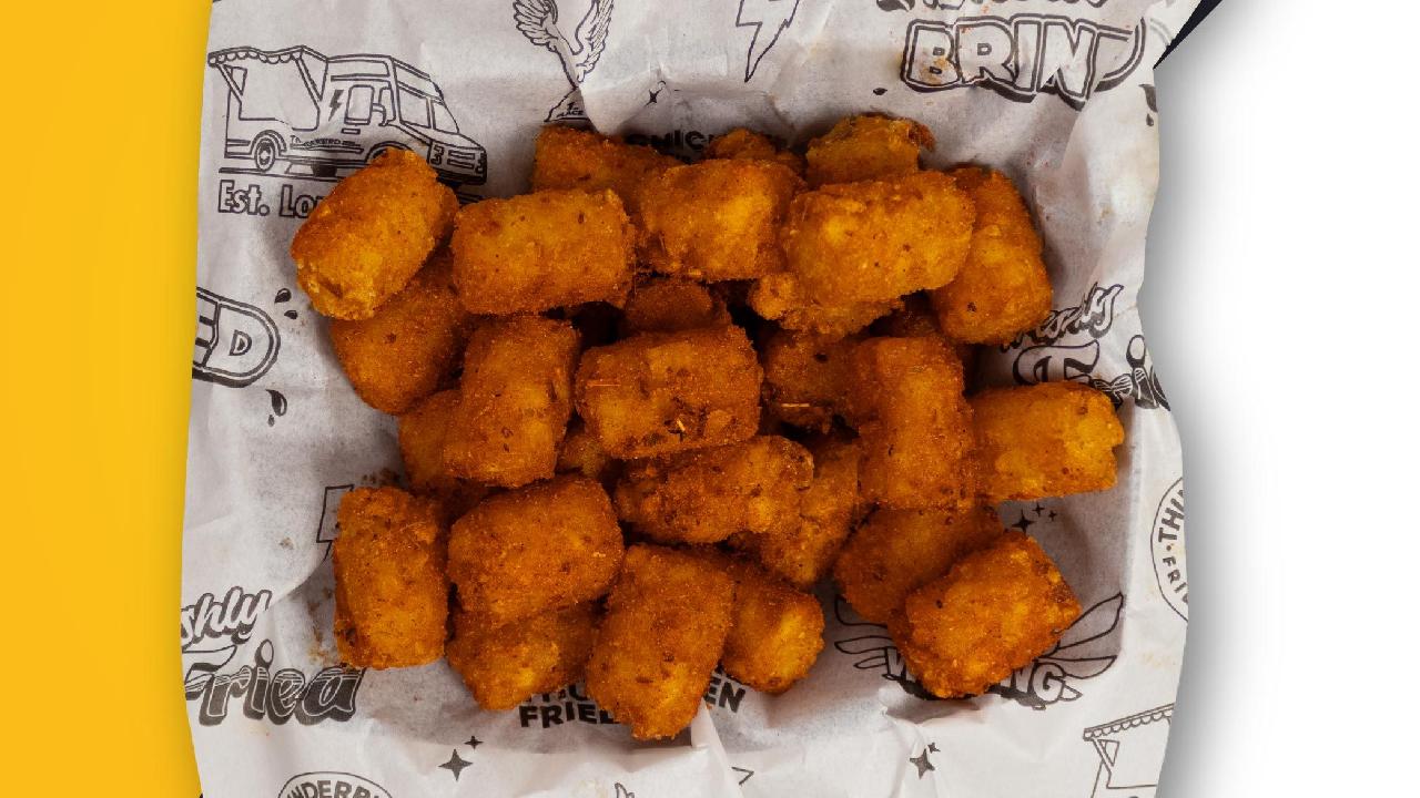 Meal card cover for: Cajun Tots