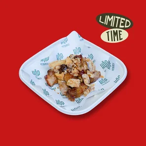 Meal card cover for: Five- Spice Pork Belly