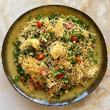 Meal card cover for: Chopped salad with kataifi