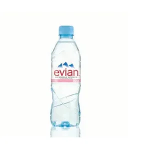 Meal card cover for: Bottle of Evian Water