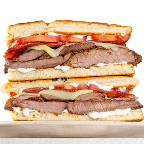 Meal card cover for: Chivito