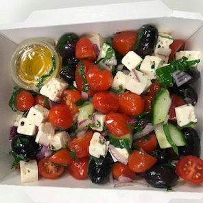 Meal card cover for: Greek Salad