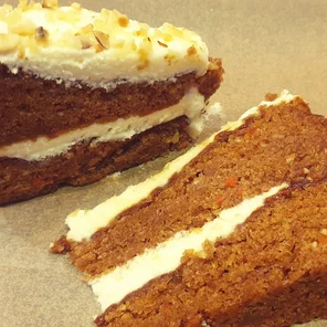 Meal card cover for: Gluten Free Carrot Cake