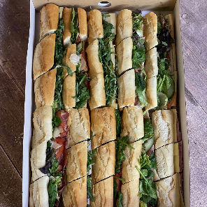 Meal card cover for: Large Meaty Baguette box