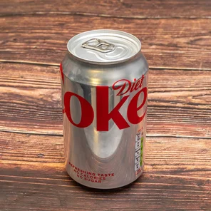 Meal card cover for: Diet Coke