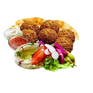 Meal card cover for: Falafel Box (Vegan)