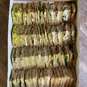 Meal card cover for: Large Halal Sandwich box