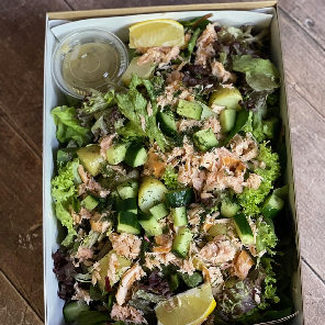 Meal card cover for: Dill Roast Salmon Salad Platter