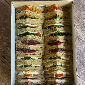Meal card cover for: Medium Vegan Sandwich box