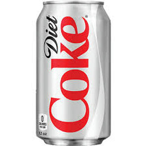 Meal card cover for: Diet Coke