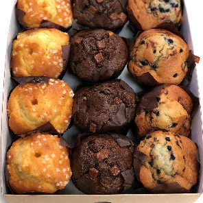 Meal card cover for: Small American Muffin Box