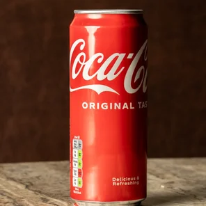 Meal card cover for: Coke