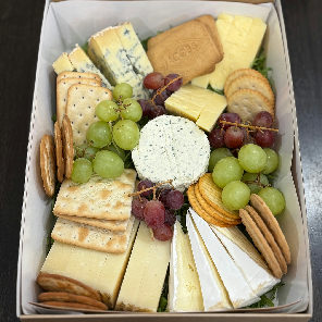 Meal card cover for: Cheese & Biscuit Platter