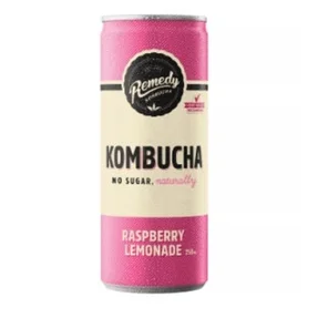 Meal card cover for: Kombucha Raspberry Lemonade