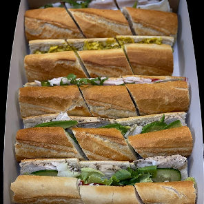 Meal card cover for: Medium Meaty Baguette Platter