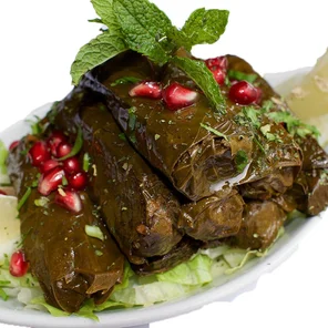 Meal card cover for: Vine Leaves (Wark Inab)