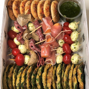 Meal card cover for: Italian Savoury Platter
