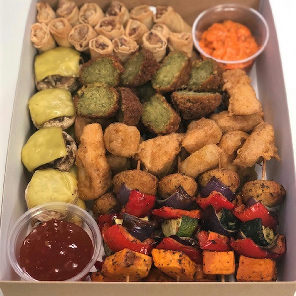 Meal card cover for: Vegan Savoury Platter