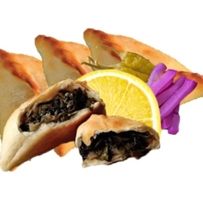Meal card cover for: Fatayer Spinach