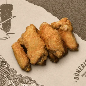 Meal card cover for: Chicken Wings