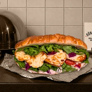 Meal card cover for: Halloumi Döner