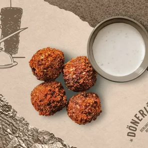 Meal card cover for: Falafel Bites