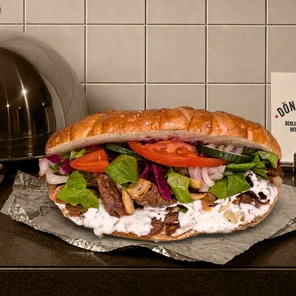 Meal card cover for: Mixed Döner