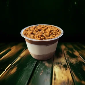 Meal card cover for: Biscoff Velvet Cup