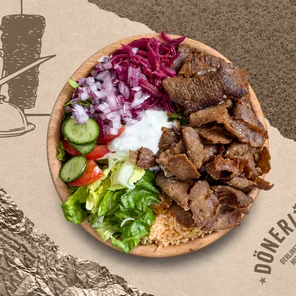 Meal card cover for: Beef & Lamb Rice Bowl