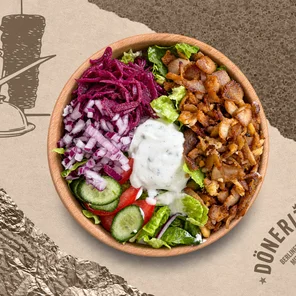 Meal card cover for: Chicken Salad Bowl