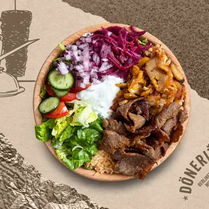 Meal card cover for: Mixed Rice Bowl