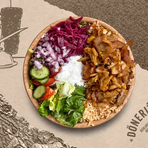 Meal card cover for: Chicken Rice Bowl