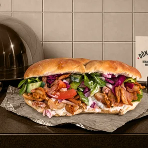 Meal card cover for: Chicken Döner