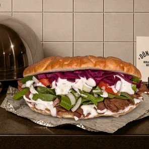 Meal card cover for: Beef & Lamb Döner
