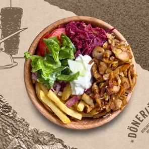 Meal card cover for: Chicken Loaded Fries