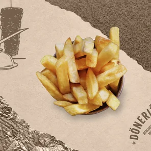 Meal card cover for: Large Fries