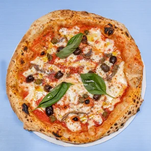 Meal card cover for: Napoletana