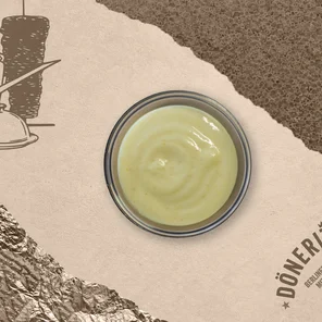 Meal card cover for: House Garlic Dip