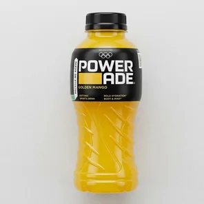 Meal card cover for: Powerade - Golden Mango