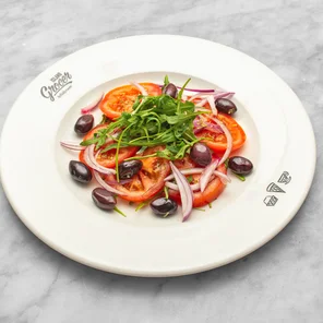 Meal card cover for: Insalata Di Pomodoro E Olive Nere (vv)
