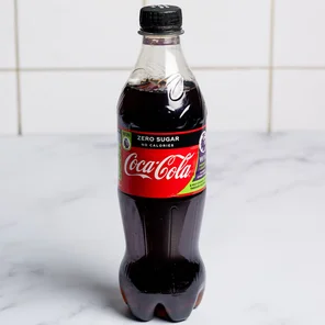 Meal card cover for: Coke Zero