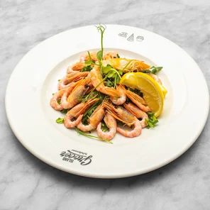 Meal card cover for: Gamberoni E Rucola
