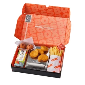 Meal card cover for: Boss Box Jr - Nuggets