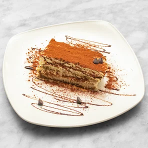 Meal card cover for: Tiramisu
