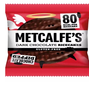 Meal card cover for: METCALFE'S Dark Chocolate Rice Cakes