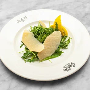 Meal card cover for: Parmigiano E Rucola (v)