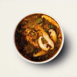 Meal card cover for: Chilli Chicken Soup