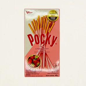 Meal card cover for: Pocky Strawberry