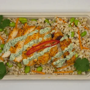 Meal card cover for: Yuzu Chicken Rice Box ( *Collect from Fridge )